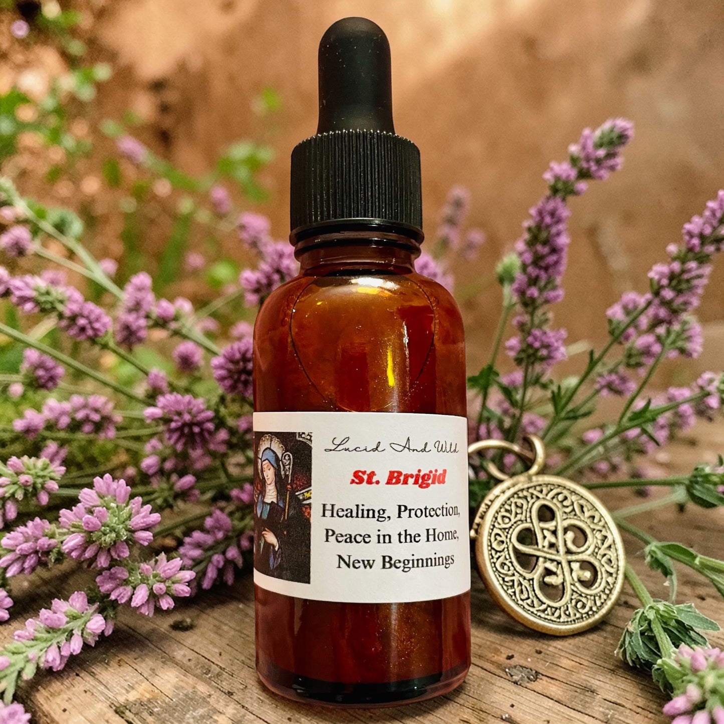 Saint Brigid Oil | Renewal, Feminine Healing & Sacred Fire