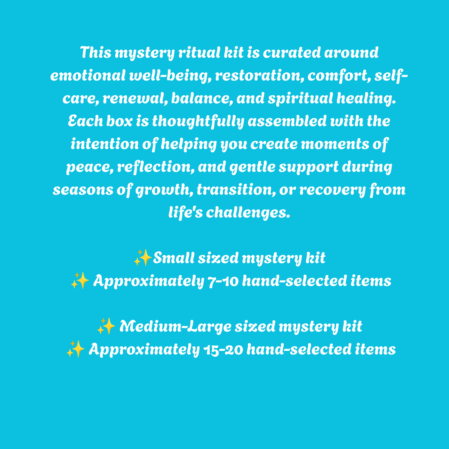 Wellness & Healing Mystery Kit