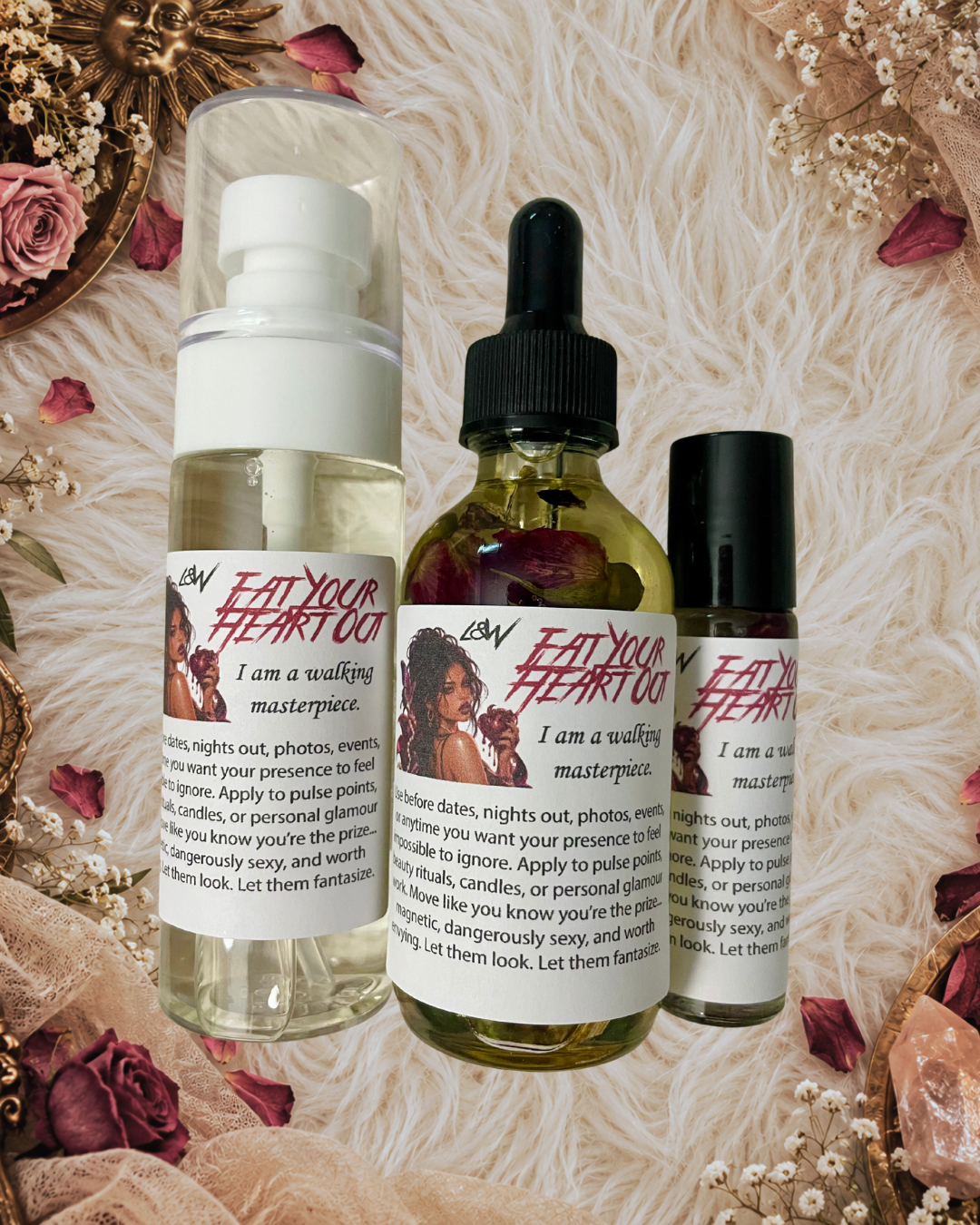 EAT YOUR HEART OUT Intention Oil Glamour • Confidence • Jealousy-Making Energy • Magnetic Presence • Glow-Up
