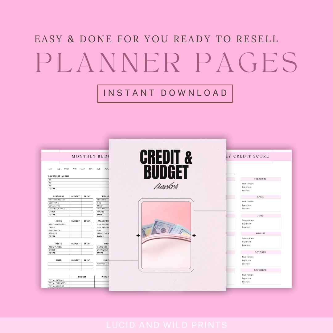 That Girl Digital Bundle – Editable & Resellable Canva Templates
