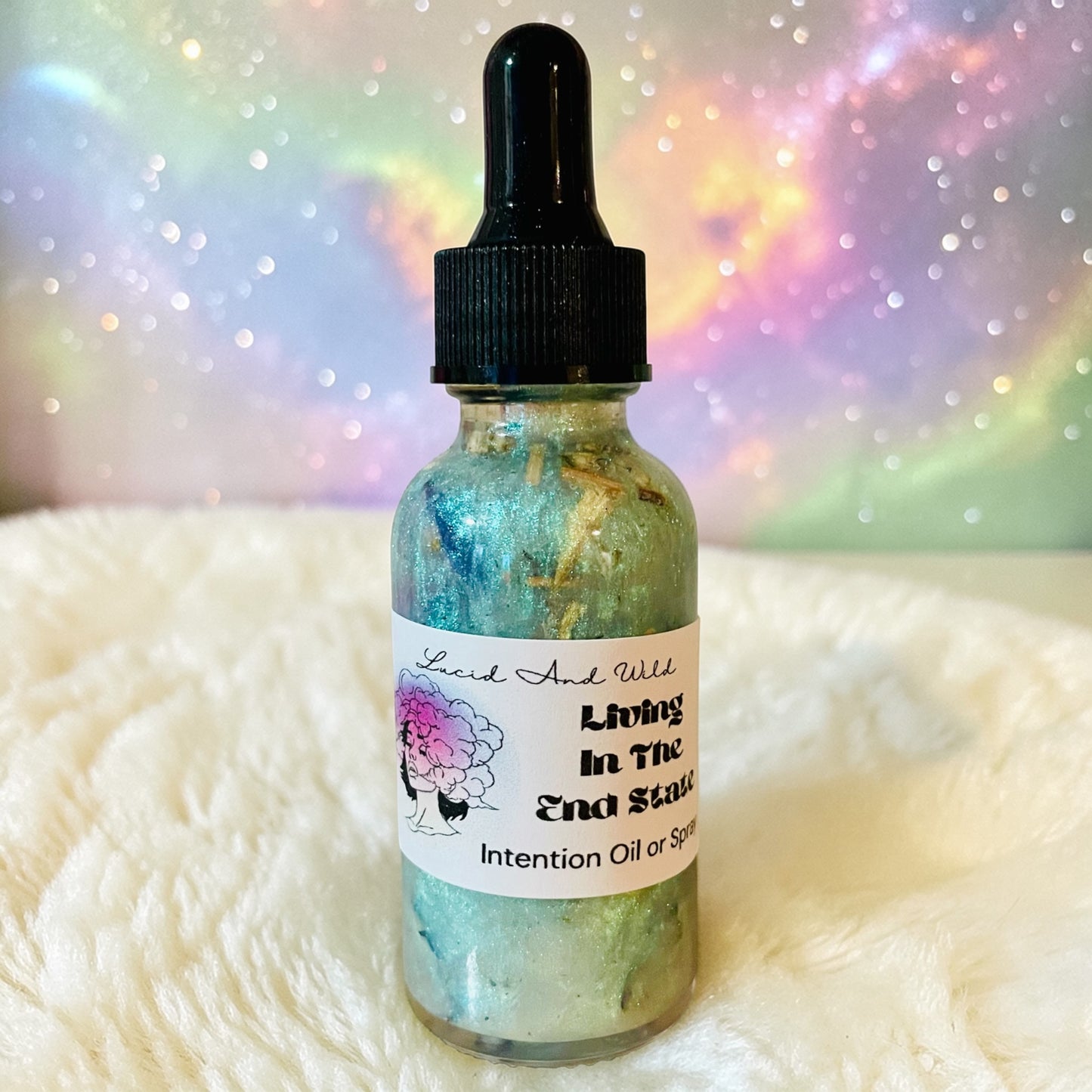 ✧ LIVING IN THE END ✧ Intention Oil | Embody • Decide • Receive