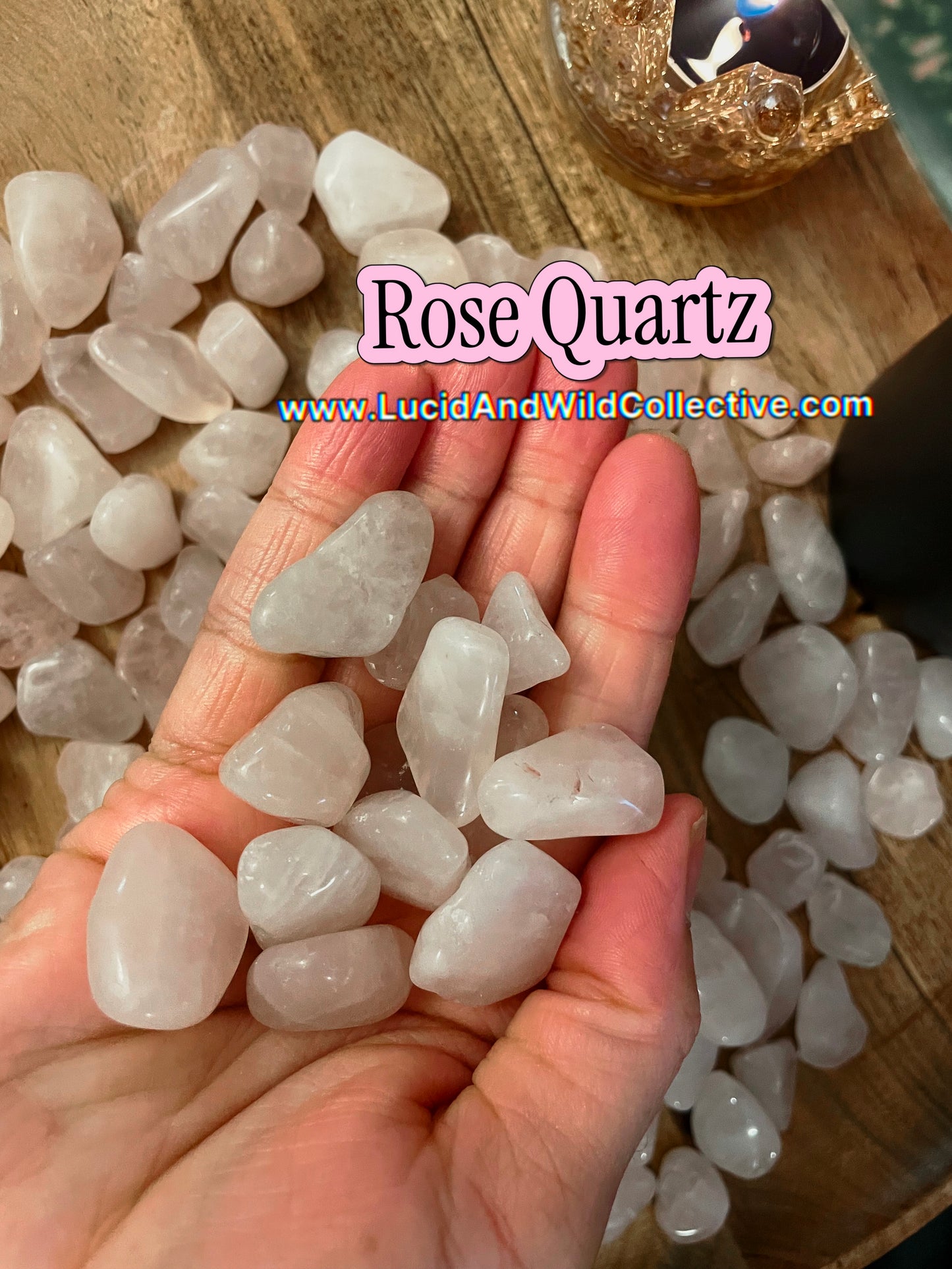 Rose Quartz Tumbled Stone | Self-Love • Compassion • Emotional Healing
