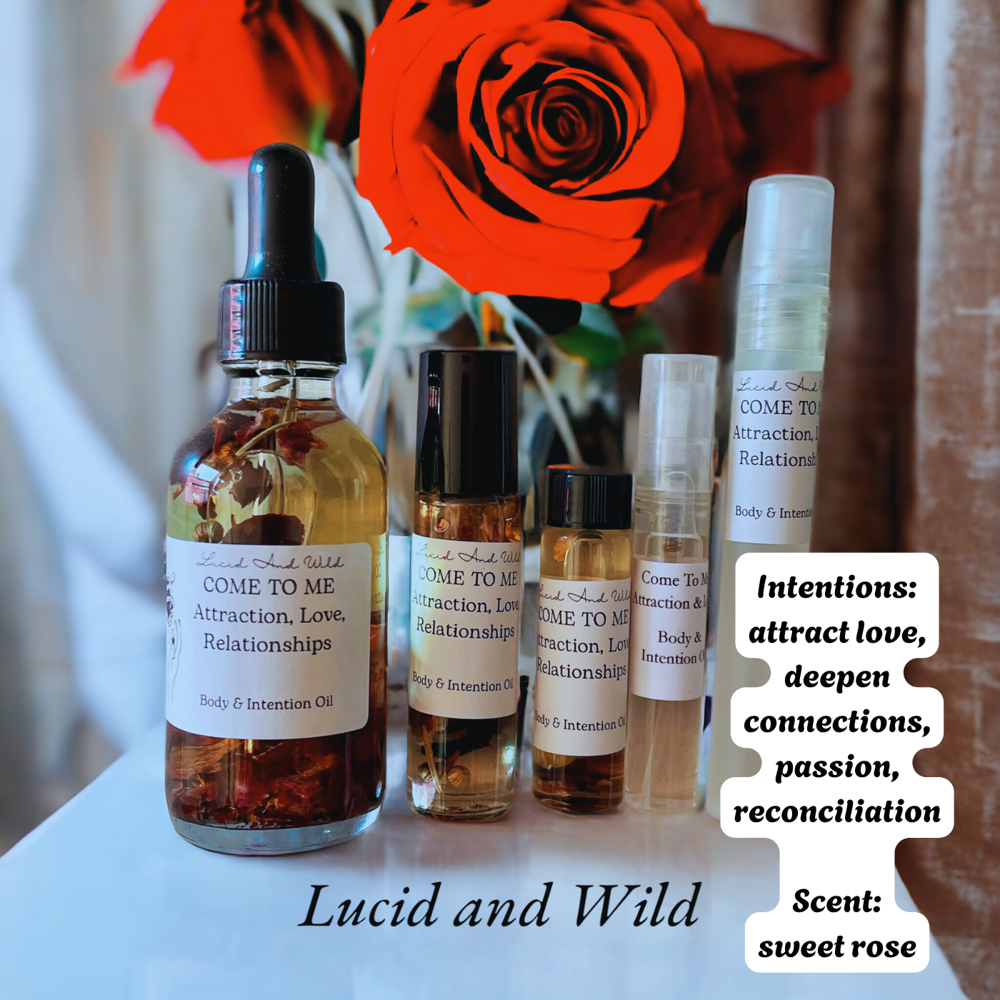 Come To Me Ritual Oil - Attraction, Love