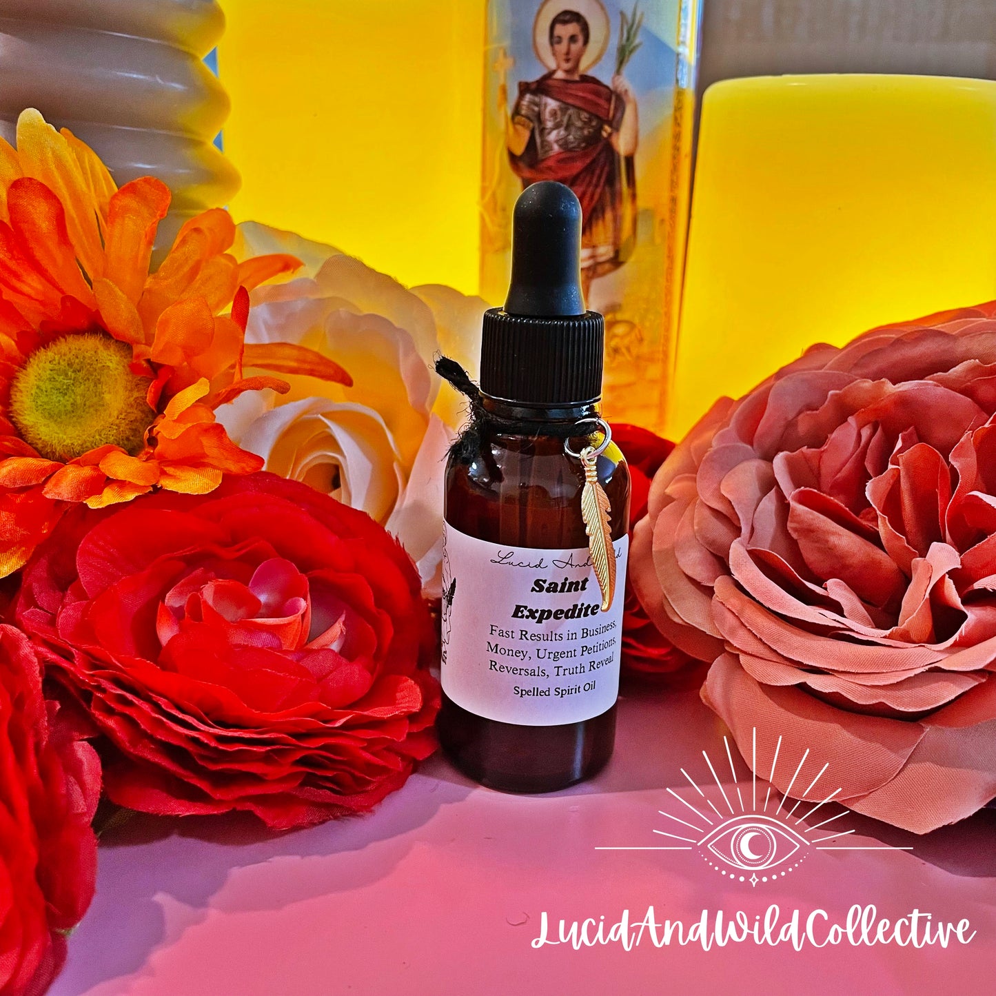 Saint Expedite Oil | Fast Luck | Remove Blockages