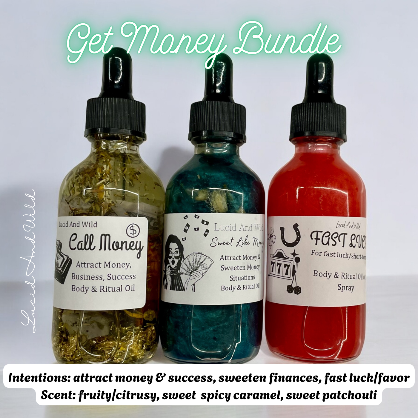 Get Money Bundle -Fast Luck, Call Money, Sweet Like Money