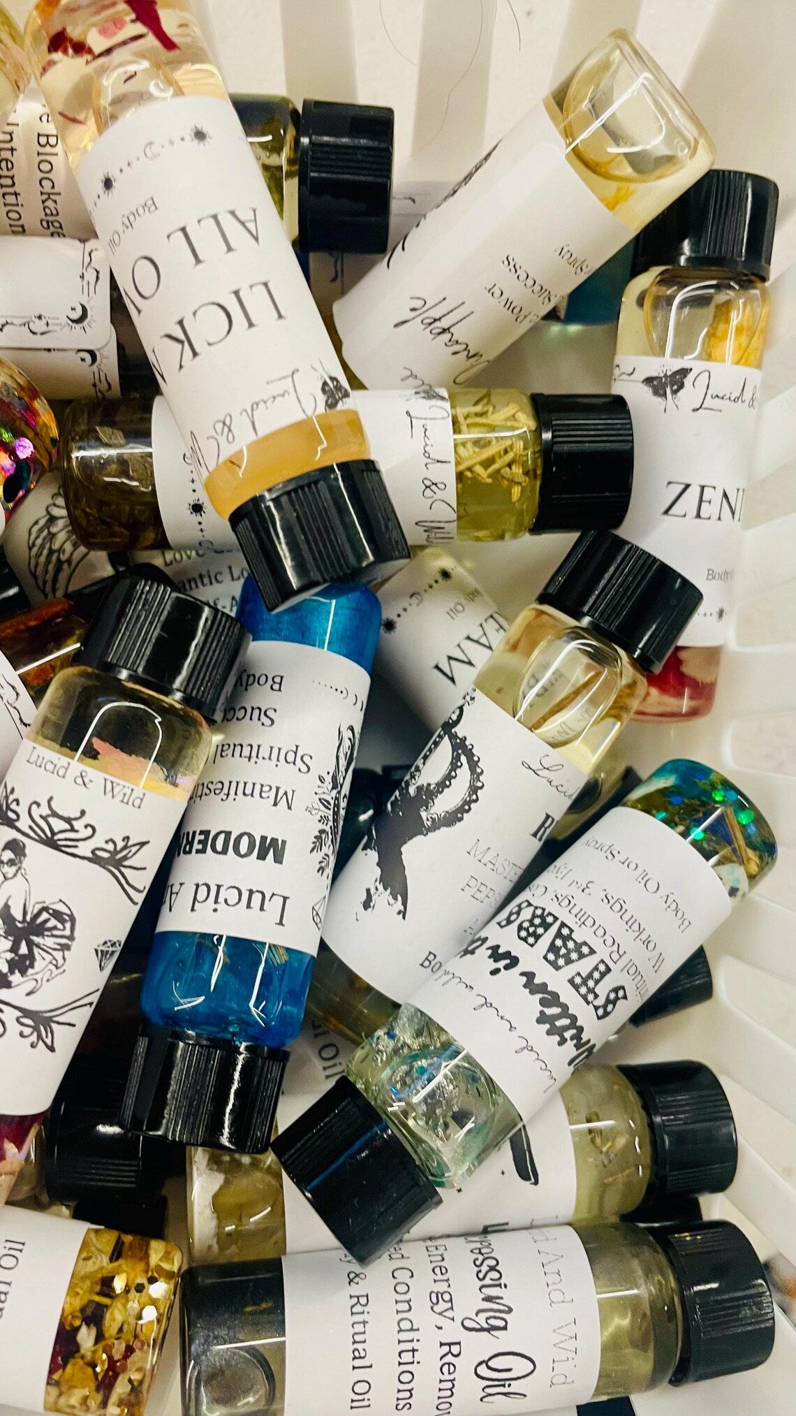 1 Oil Vial - You Choose Intention Oils