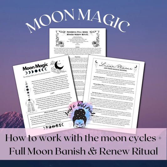 Moon Magic printable pages 🌙