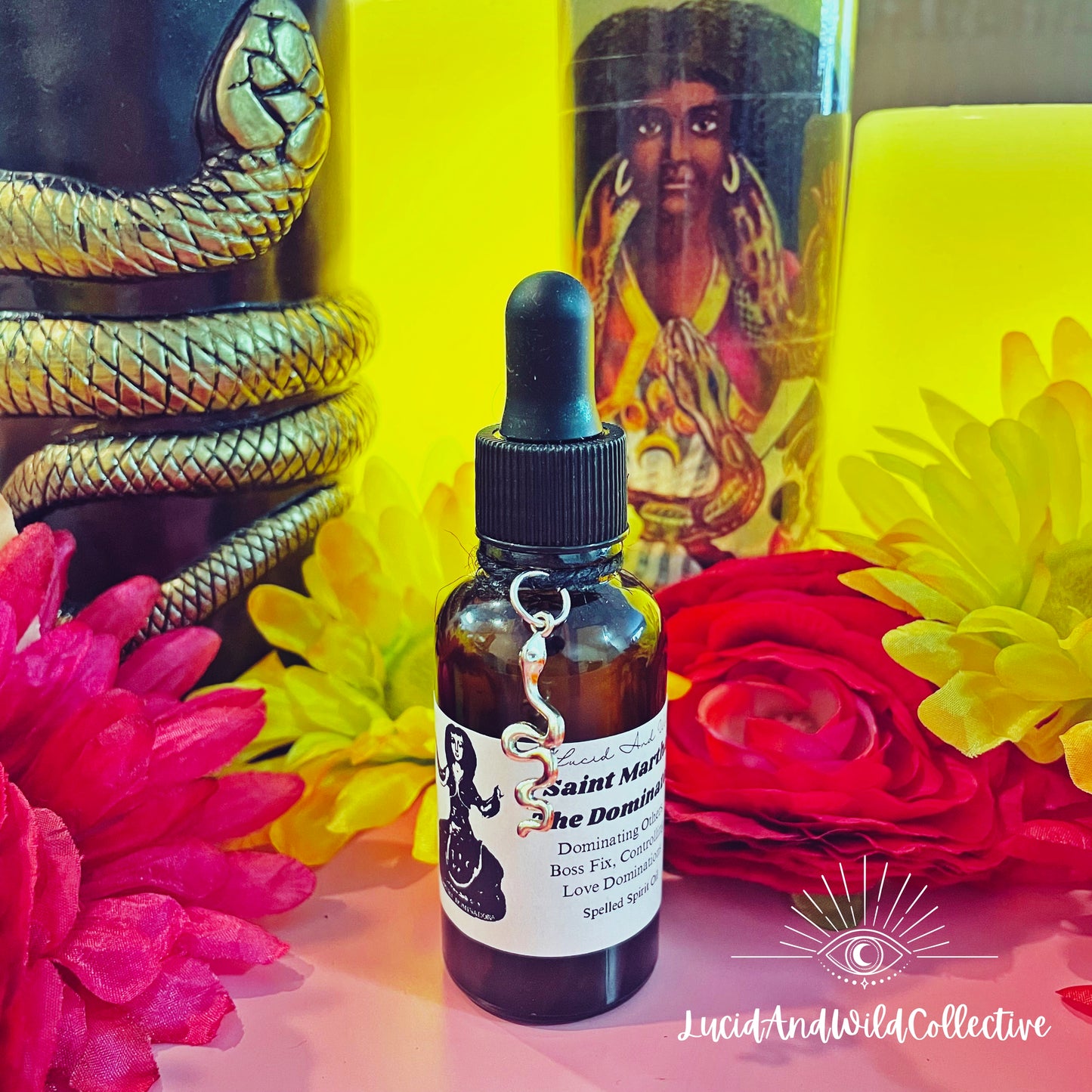 Saint Martha the Dominator Oil | Relationship Control & Dominate | Bend Over | Mami Wata