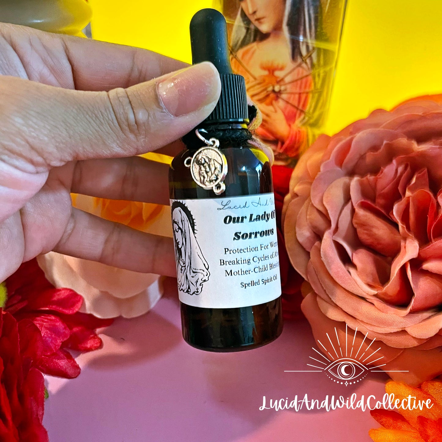 Our Lady of Sorrows Oil | Women Protection | Empowerment
