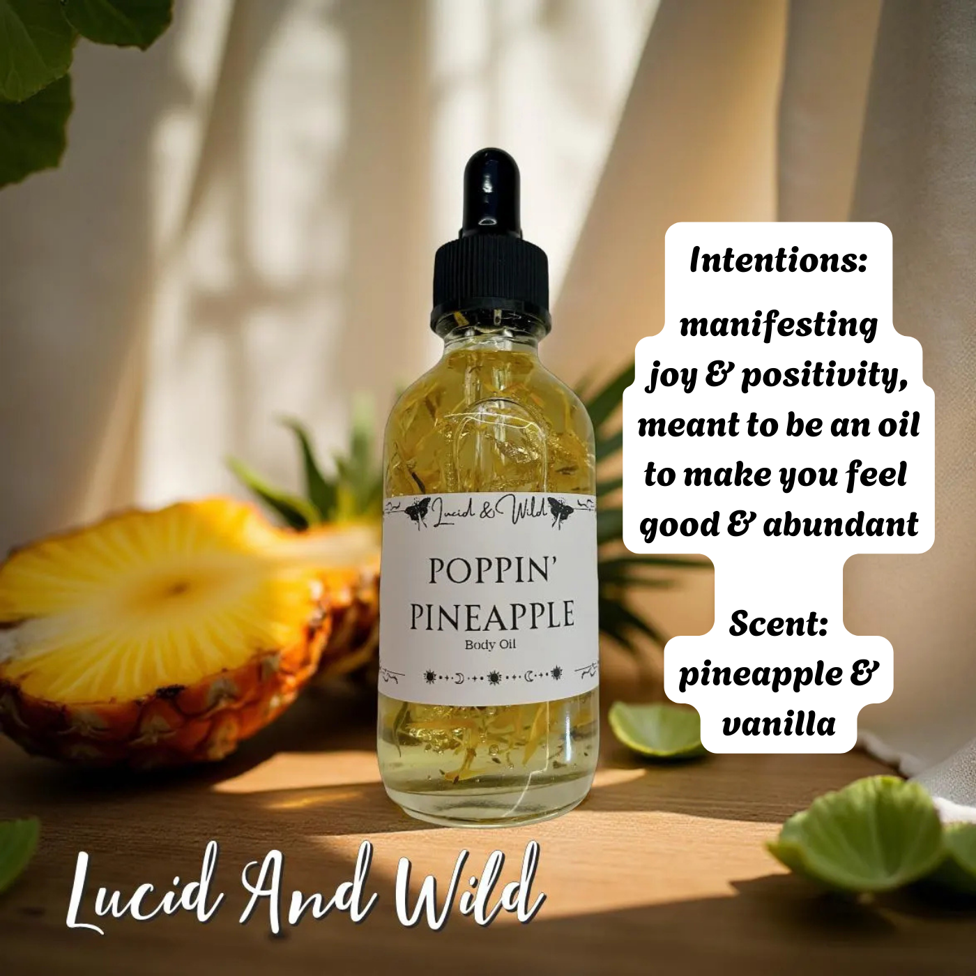 Poppin Pineapple- manifesting joy, positivity, mood boost
