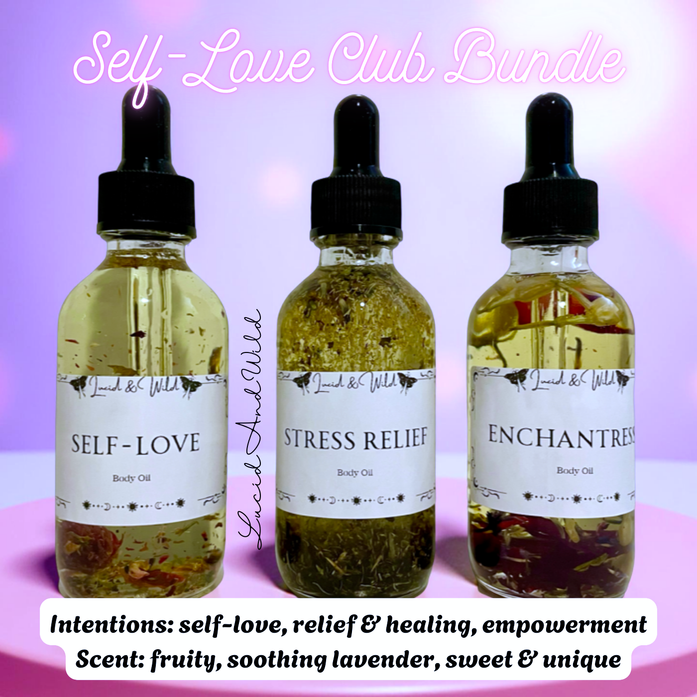 Self Love Club Bundle - Self Love, Stress Relief, Enchantress