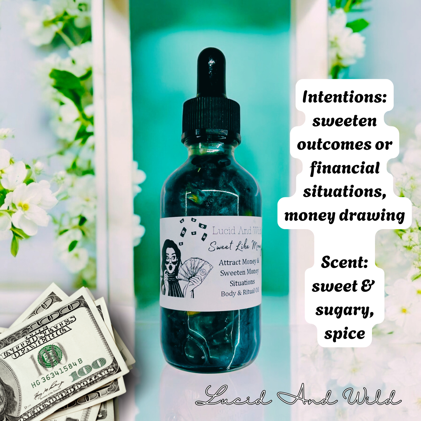 Sweet Like Money (Money Honey) Oil- Attract Money, Sweeten Money Situations
