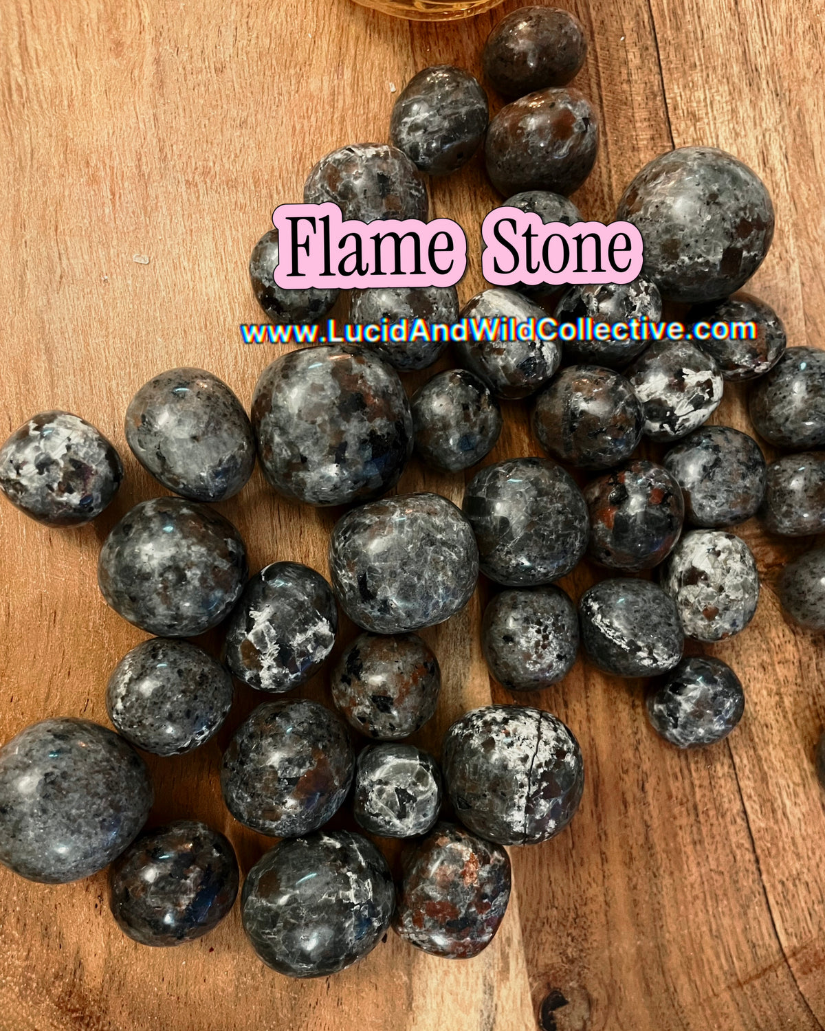 Flame Stone | Motivation • Courage • Transformation