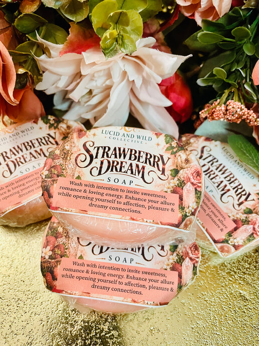 Strawberry Dream Ritual Soap | Romance • Sweetness • Loving Attraction