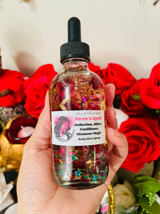 Siren's Spell- seduction, femininity, deepen intuition, spiritual power