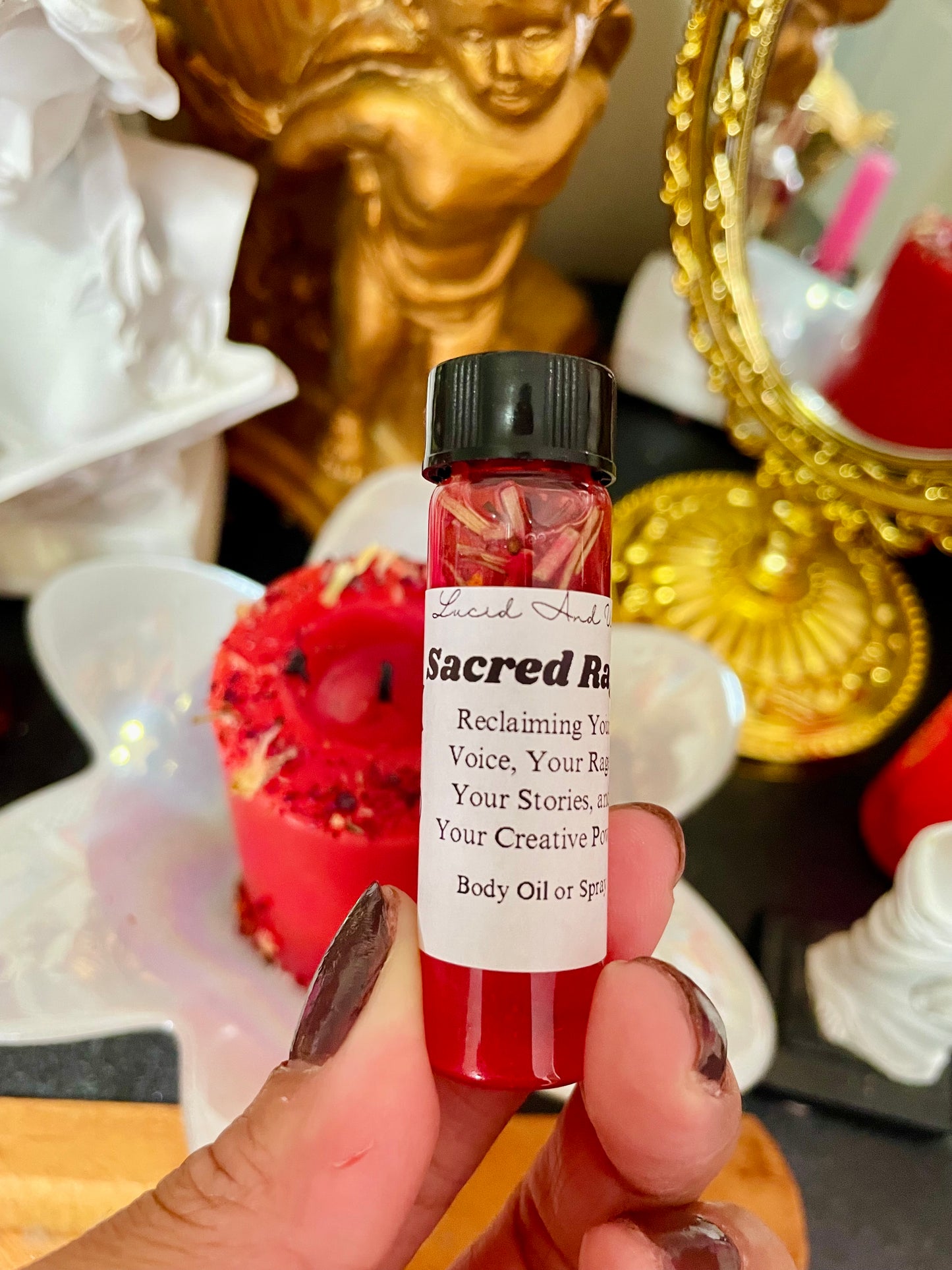 Sacred Rage- Spiritual Voice Activation, Healing Throat Chakra
