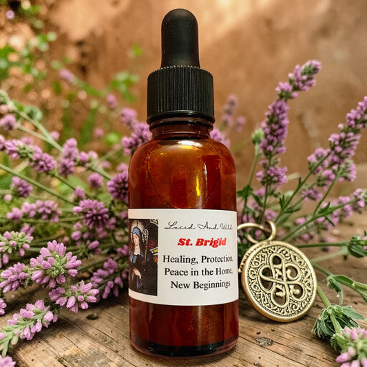 Saint Brigid Oil | Renewal, Feminine Healing & Sacred Fire