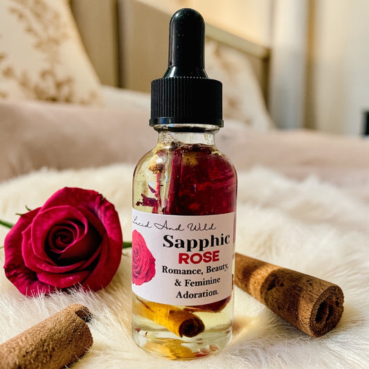 Sapphic Rose Intention Oil | Feminine Attraction • Connection • Devotion|LGBTQ+