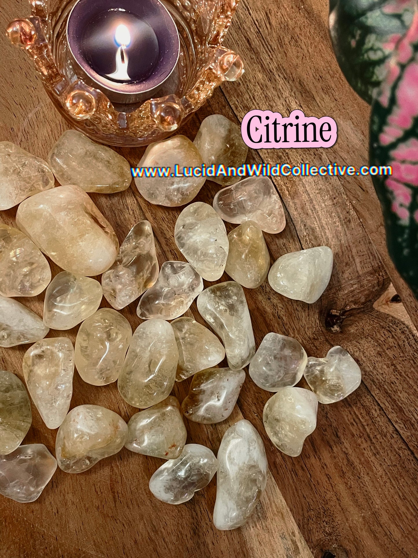 Citrine Tumbled Stone | Abundance • Optimism • Personal Power