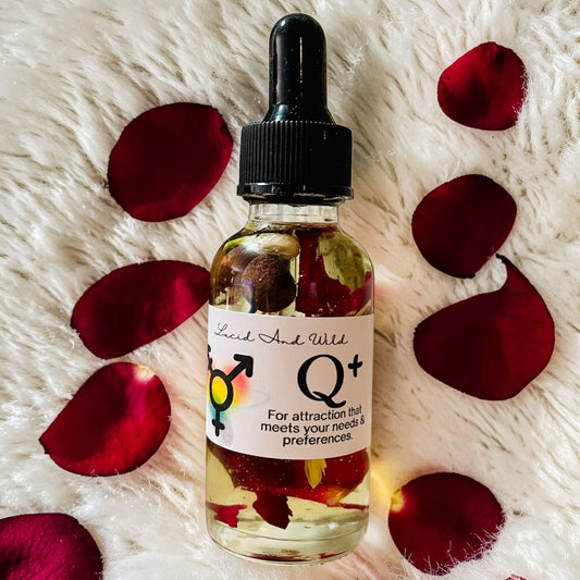 Q+ Attraction Intention Oil | Attraction • Confidence • Authentic Connection |LGBTQ+