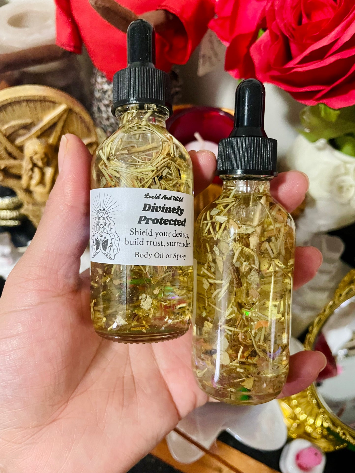 Divinely Protected Oil - Shielding Manifestations, Protection