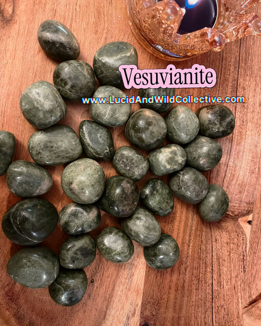 Vesuvianite | Growth • Courage • Heart Alignment