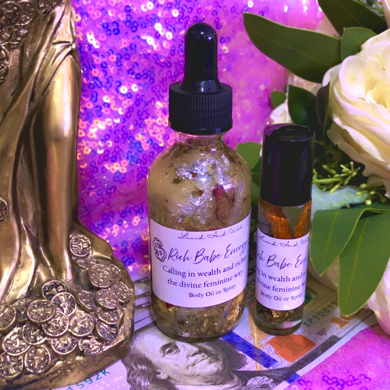 Rich Babe Energy – Wealthy Feminine Energy Ritual Oil