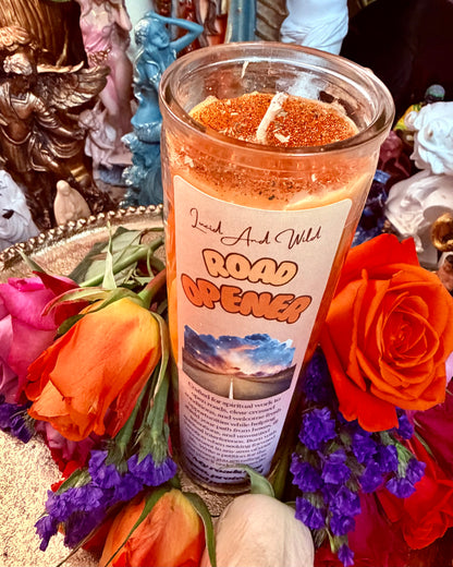 Powerful Road Opener + Protection | 7-Day Dual-Action Ritual Candle