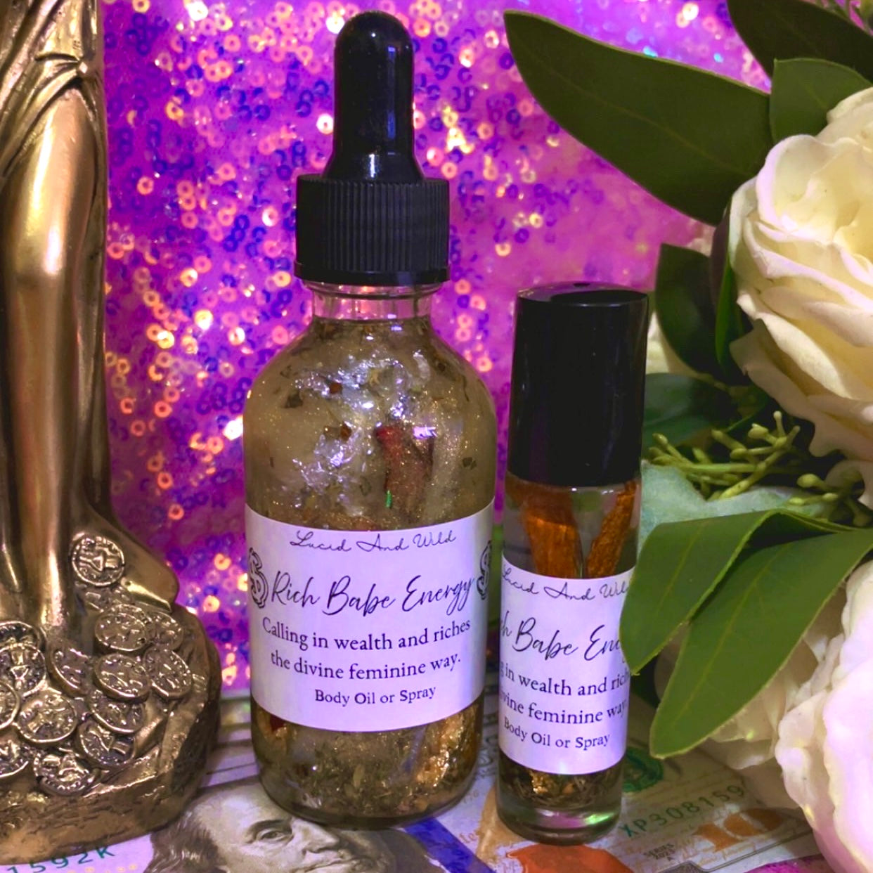 Rich Babe Energy – Wealthy Feminine Energy Ritual Oil