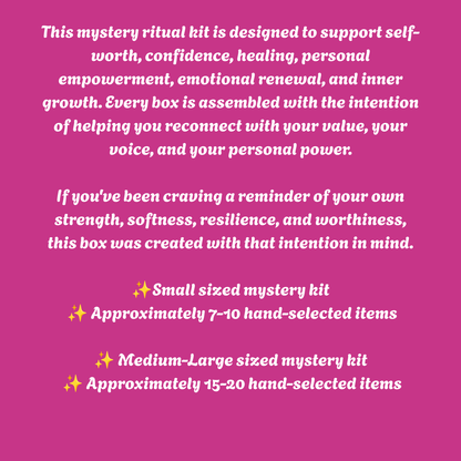 Self-Love Empowerment Mystery Witchcraft Box