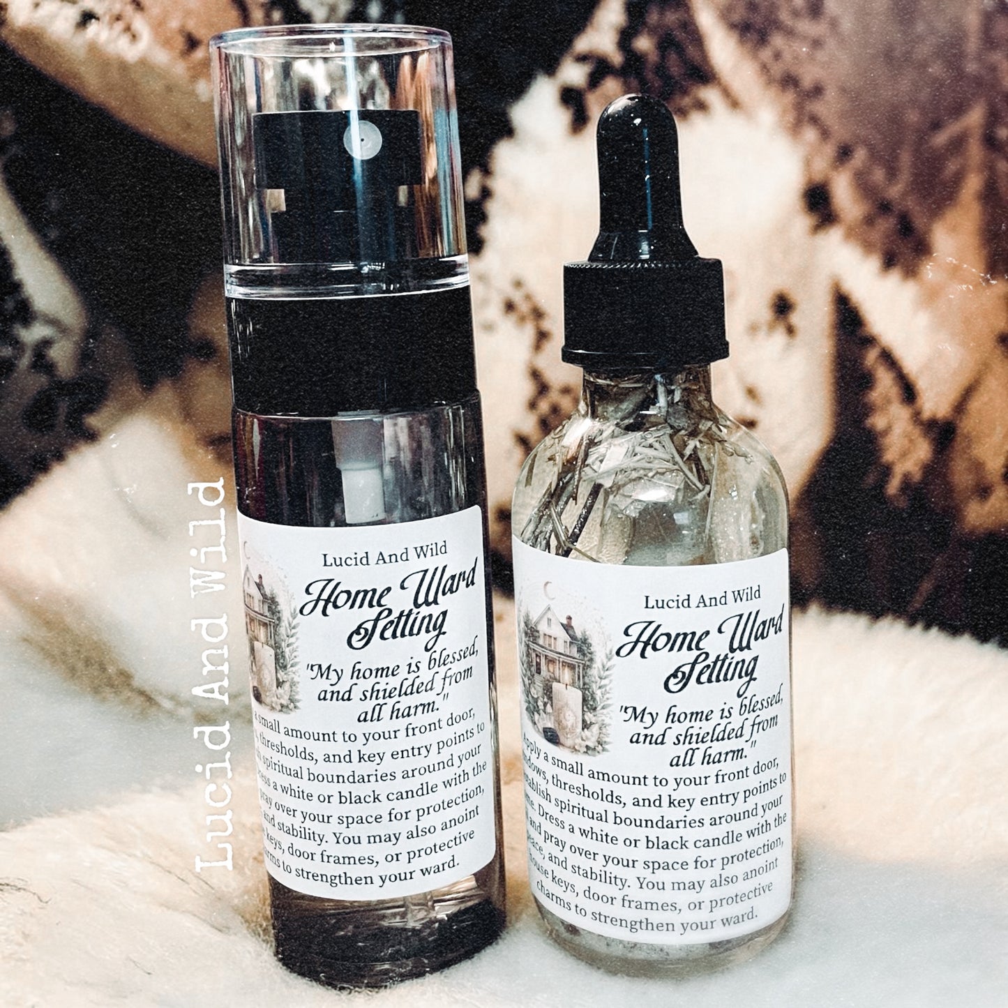 Home Ward Setting Oil or Spray- Spiritual Protection | Household Blessing | Energetic Boundaries