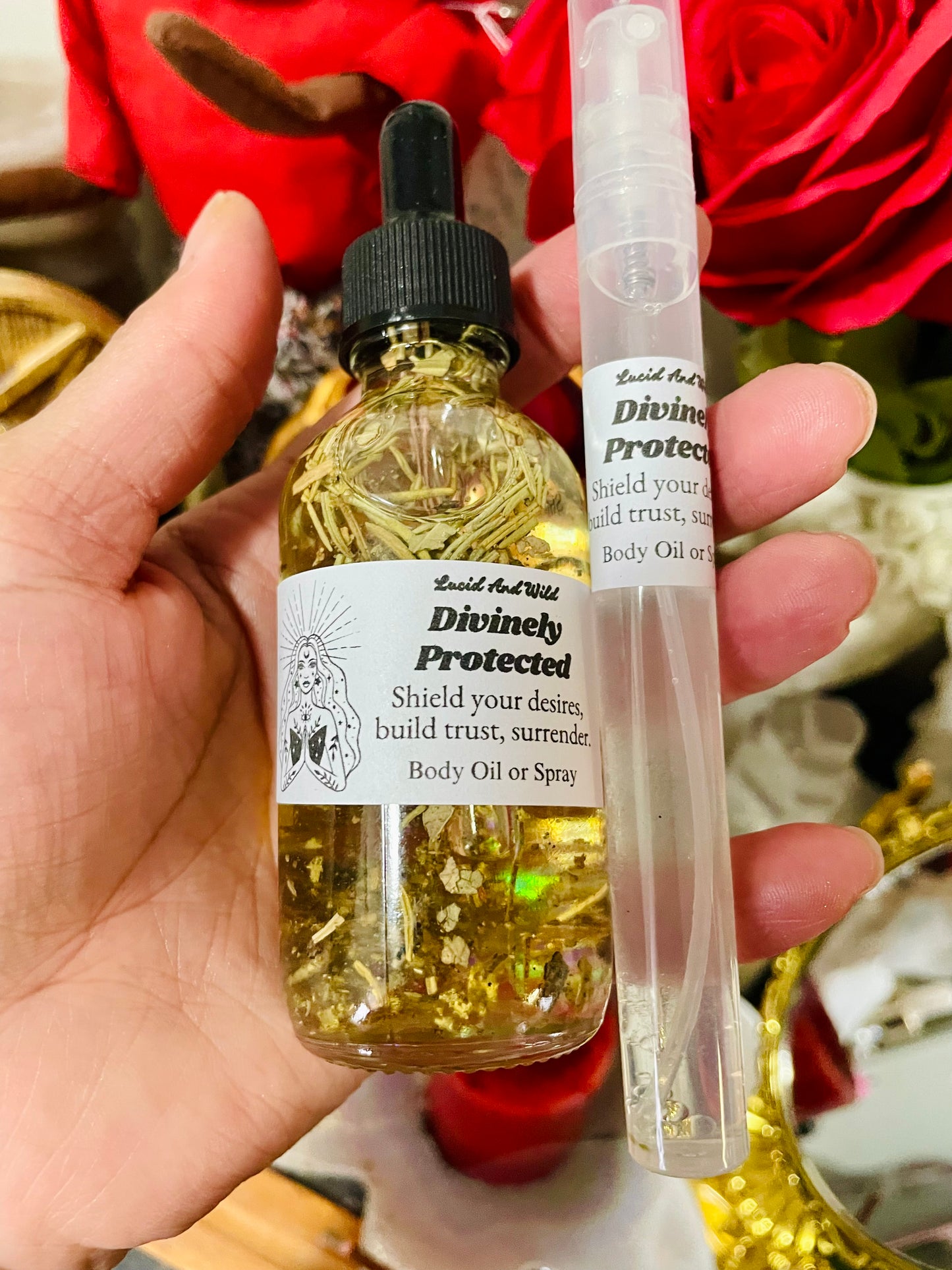 Divinely Protected Oil - Shielding Manifestations, Protection