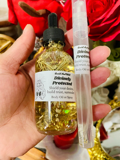 Divinely Protected Oil - Shielding Manifestations, Protection