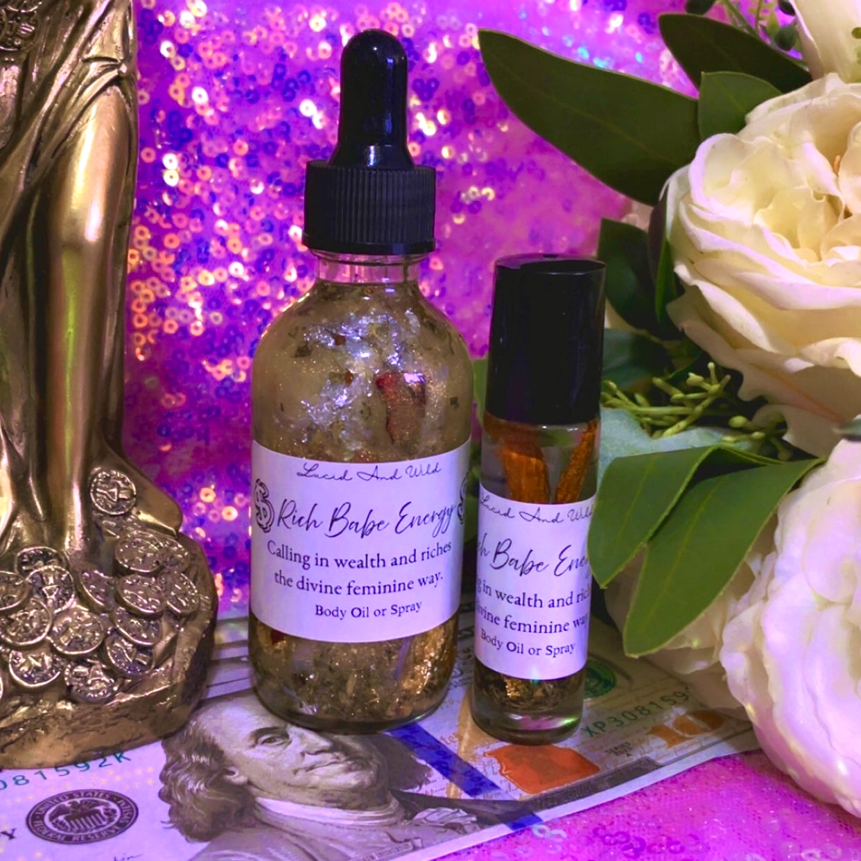 Rich Babe Energy – Wealthy Feminine Energy Ritual Oil