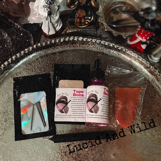Tapa Boca Shut Them Up - Stop Gossiping Spell kit