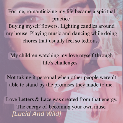 Love Letters & Lace Intention Oil - Attraction, Glamour, Love, Beauty