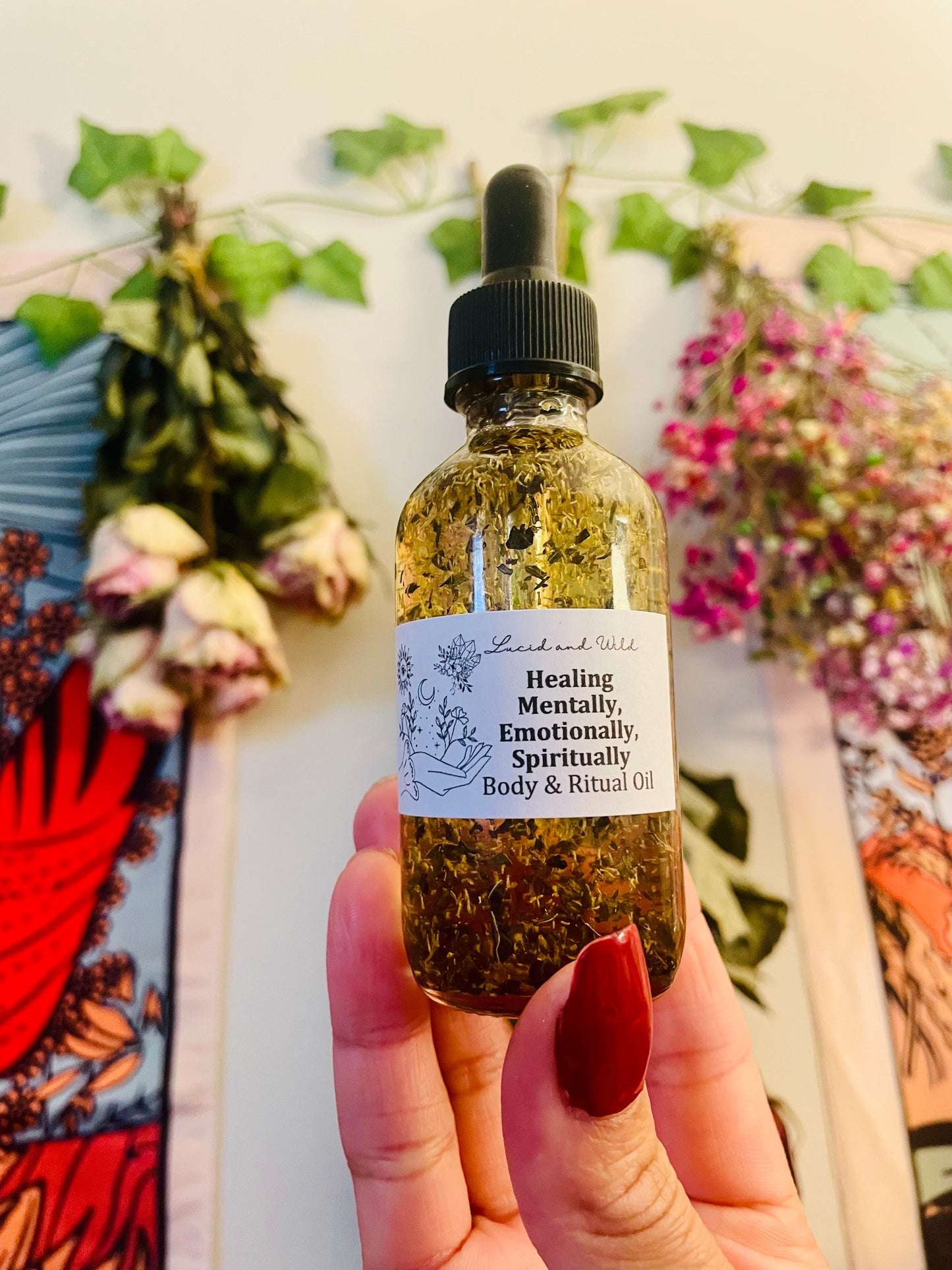 Healing Ritual Oil - Physical, Emotional, Mental