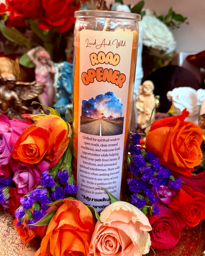 Powerful Road Opener + Protection | 7-Day Dual-Action Ritual Candle
