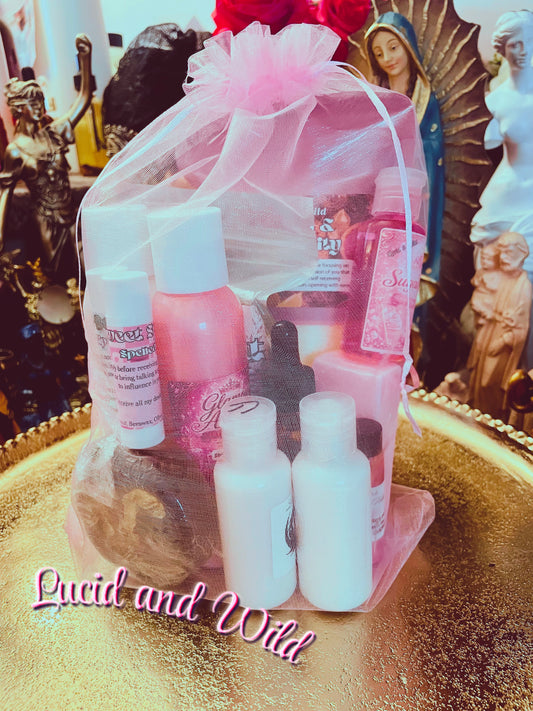 Mystery Self Care Witchy Box -all bath and body products (10-12 items)