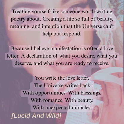 Love Letters & Lace Intention Oil - Attraction, Glamour, Love, Beauty