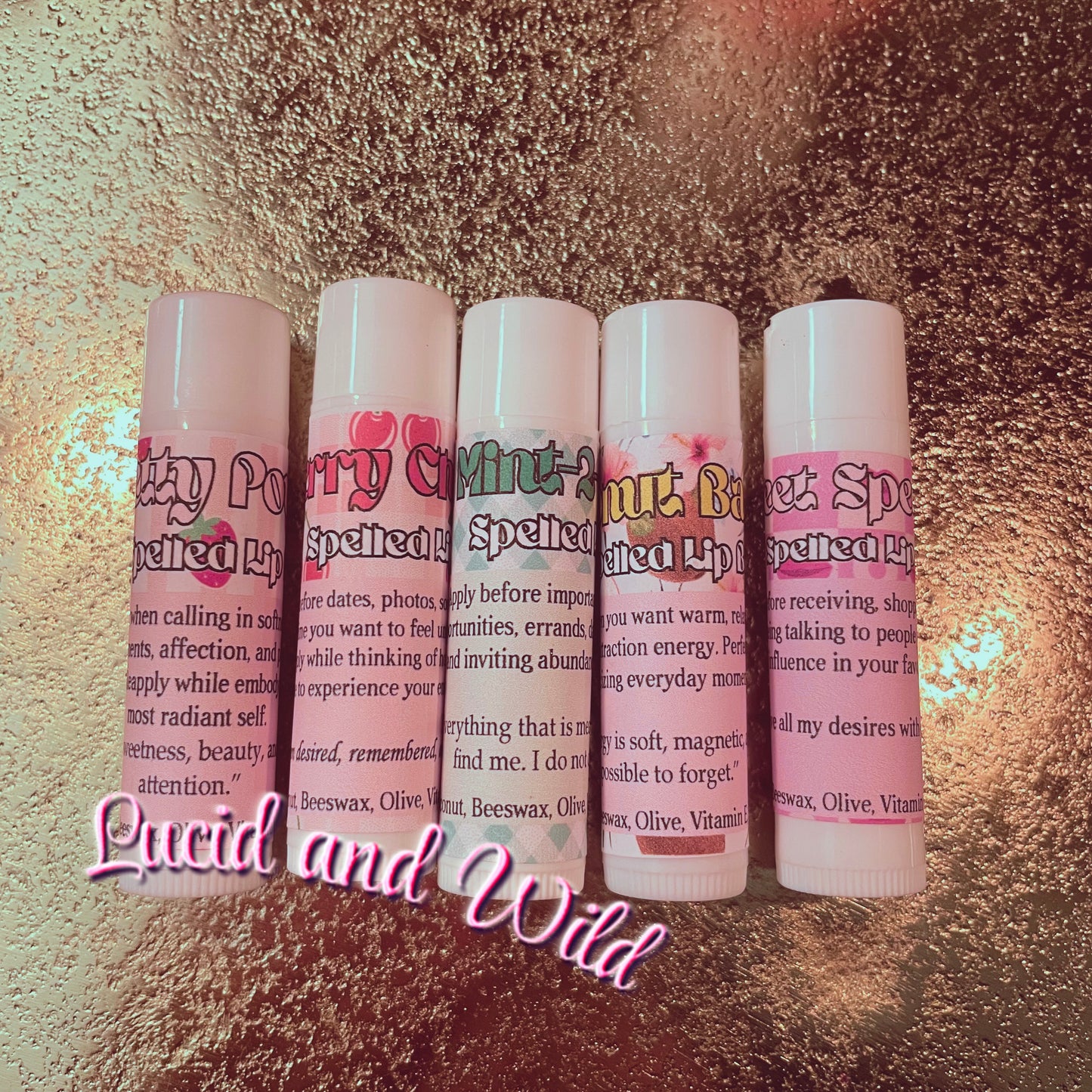 Glamour Magic Infused Lip Balms