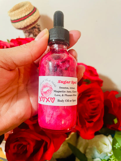 Sugar Spell- sweeten, attract, magnetize intentions and spellwork