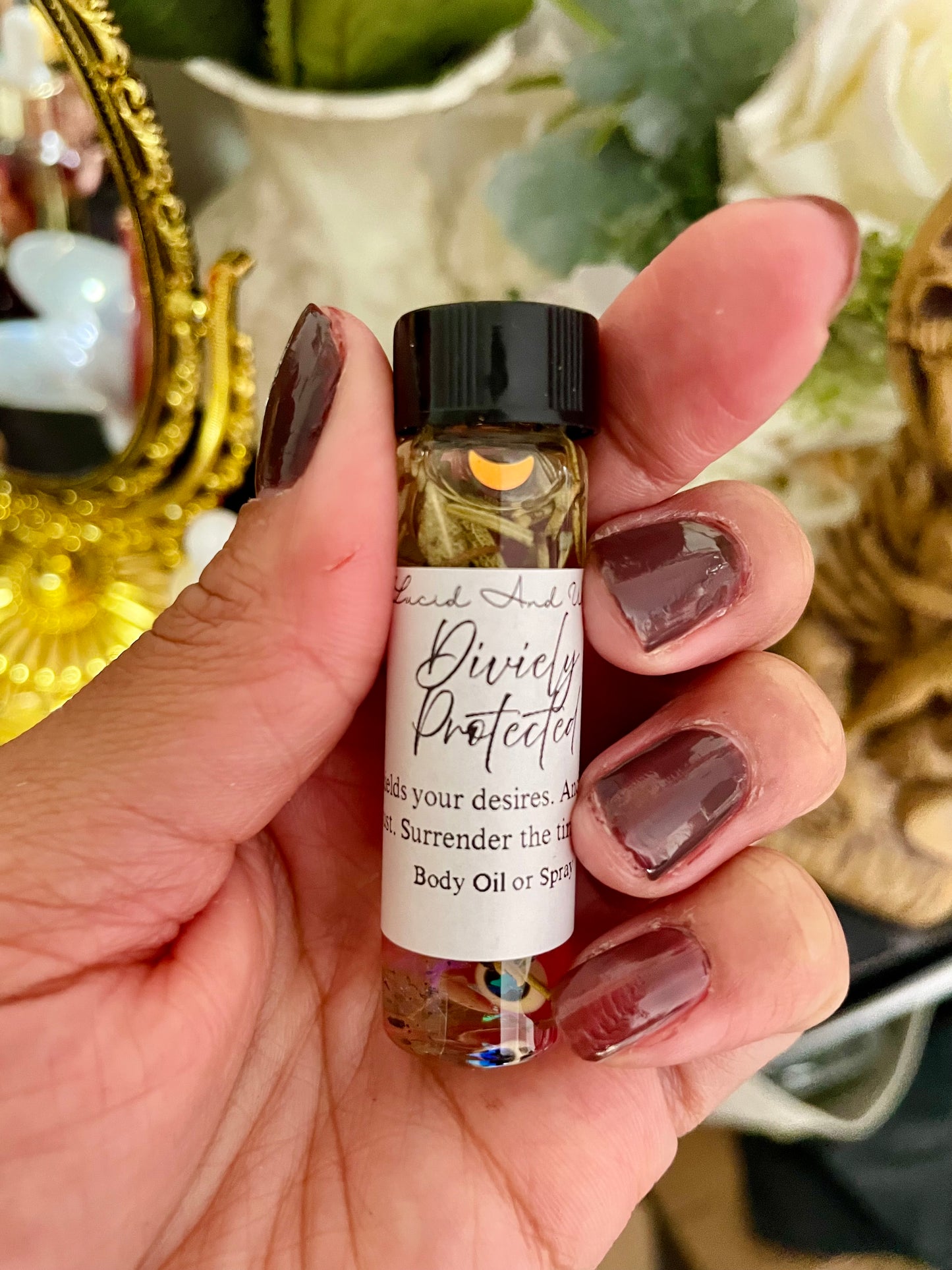 Divinely Protected Oil - Shielding Manifestations, Protection