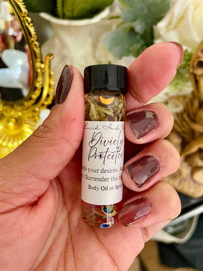 Divinely Protected Oil - Shielding Manifestations, Protection