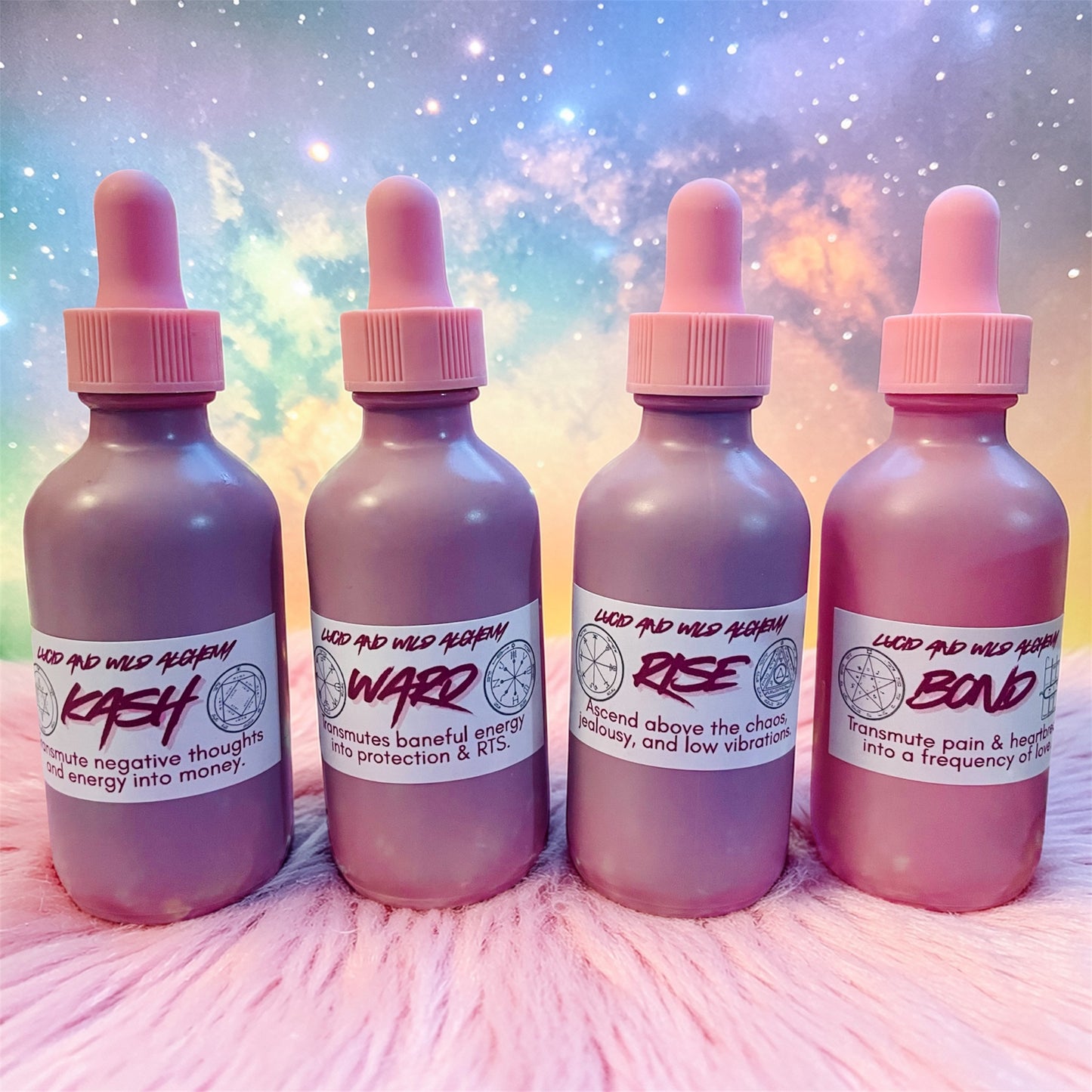 Alchemy Transmutation Oils - KASH, WARD, RISE, BOND