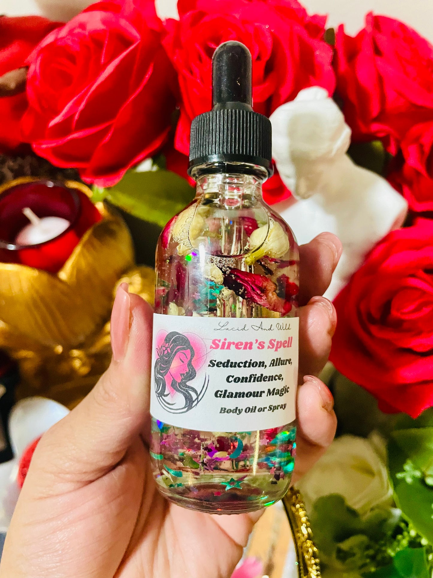 Siren's Spell- seduction, femininity, deepen intuition, spiritual power