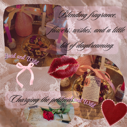 Love Letters & Lace Intention Oil - Attraction, Glamour, Love, Beauty