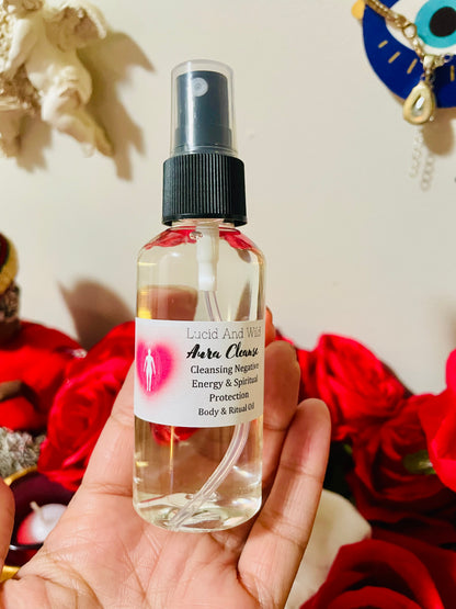 Aura Cleanse Oil- Van Van, Energy Cleansing, Remove negativity