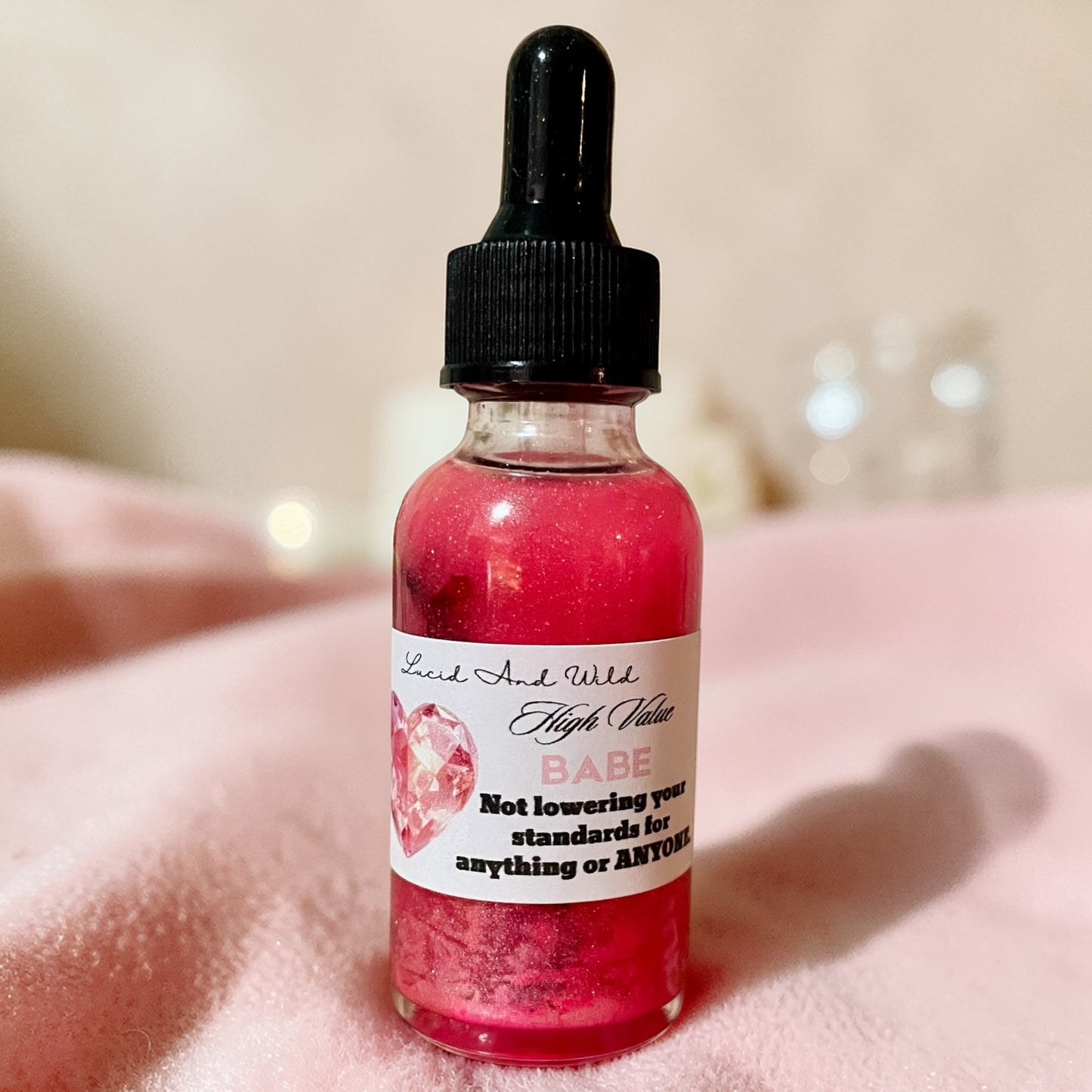 High Value Babe Intention Oil | Standards • Self-Worth • Alignment