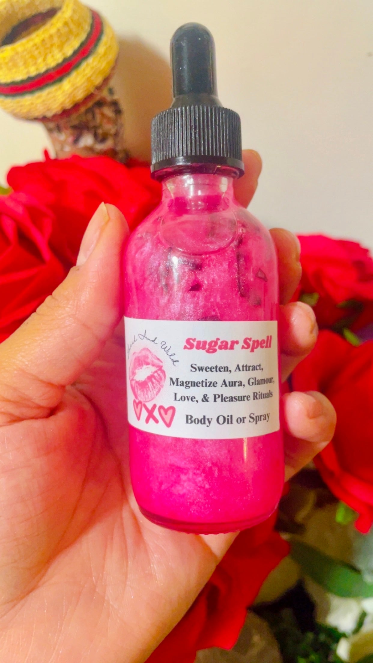 Sugar Spell- sweeten, attract, magnetize intentions and spellwork